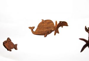 Kreatives Holzdesign Holz Mobile Kinder Erwachsene
